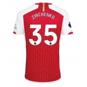 Arsenal Oleksandr Zinchenko #35 Koszulka Podstawowych 2023-24 Krótki Rękaw